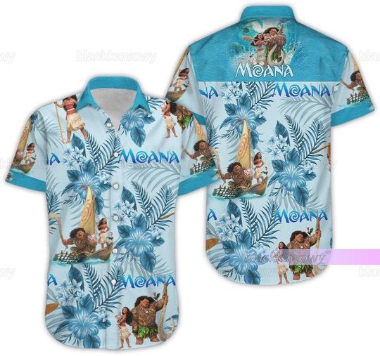 Disney Moana Hawaiian Shirt
