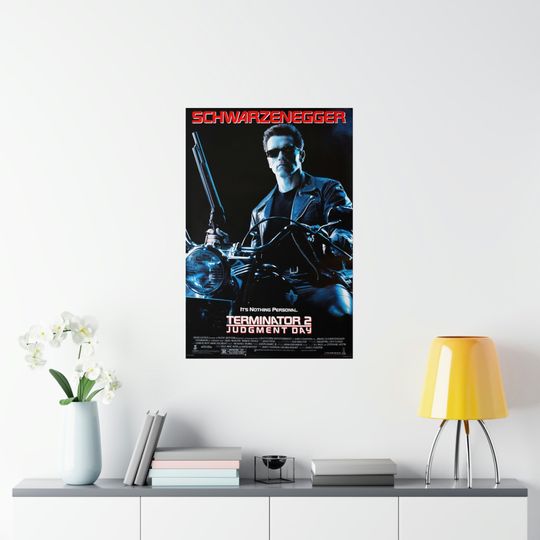 Terminator 2 Judgment Day / Premium Matte vertical poster
