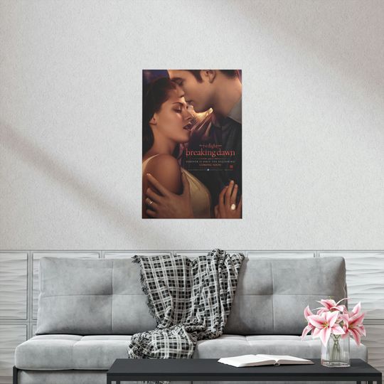 Twilight Breaking Dawn Part 1 Poster / Premium Matte vertical poster