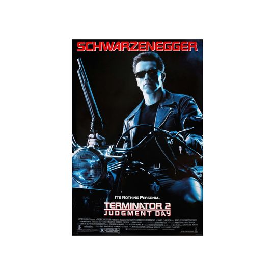 Terminator 2 Judgment Day / Premium Matte vertical poster