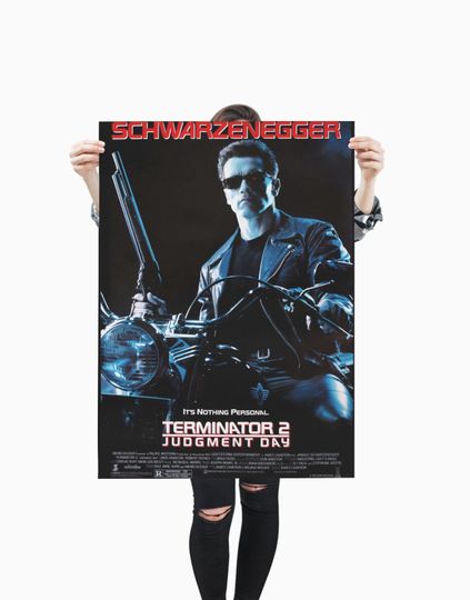 Terminator 2 Judgment Day / Premium Matte vertical poster