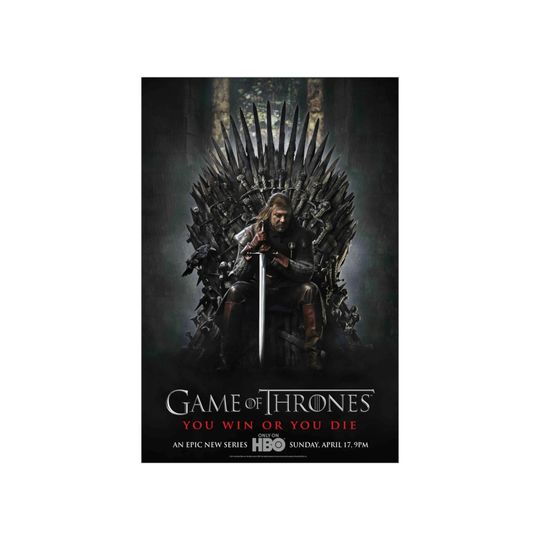Game Of Thrones Poster / Premium Matte vertical poster