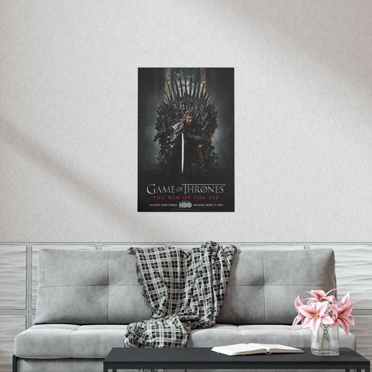 Game Of Thrones Poster / Premium Matte vertical poster