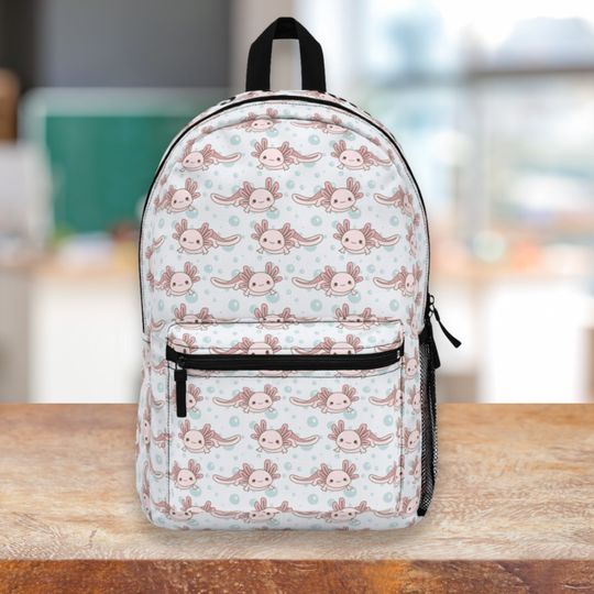 Axolotl Questions Backpack
