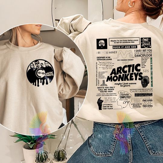 Arctic Monkey Vintage Arctic Monkeys Shirt  Arctic Monkeys Shirt