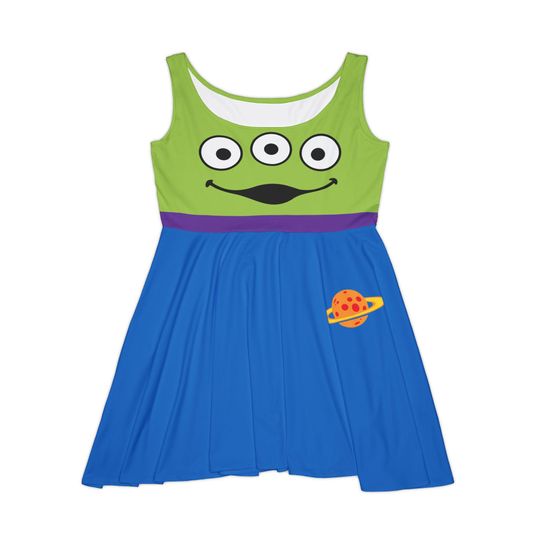 Alien Toy Running, Half Marathon Costume/Skater Dress