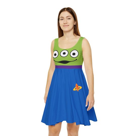 Alien Toy Running, Half Marathon Costume/Skater Dress