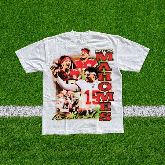 Patrick Mahomes Graphic Rap Tee MVP Native Football Shirt