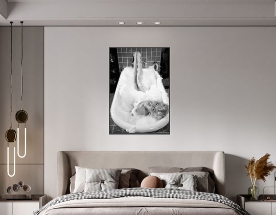 Marilyn Monroe Bathroom Poster