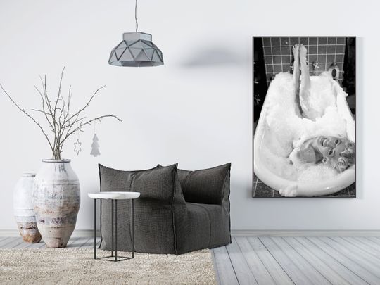 Marilyn Monroe Bathroom Poster