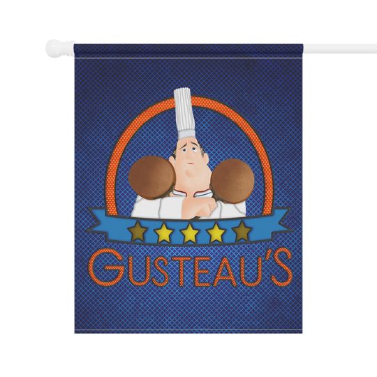 Disney Ratatouille Unique Garden Flag
