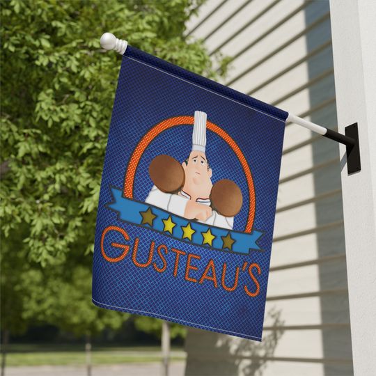 Disney Ratatouille Unique Garden Flag