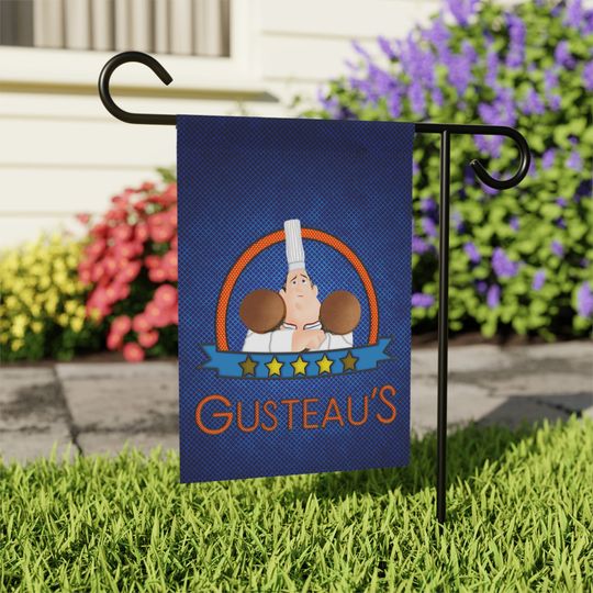 Disney Ratatouille Unique Garden Flag