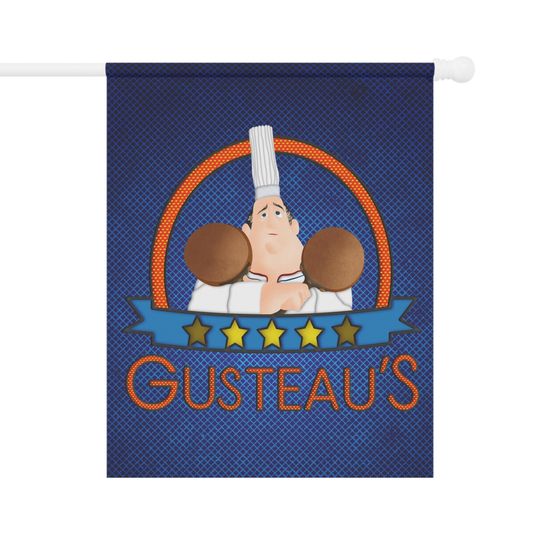 Disney Ratatouille Unique Garden Flag