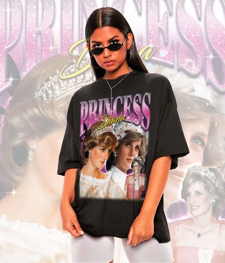Retro Princess Diana Shirt-Vintage Princess Diana Shirt