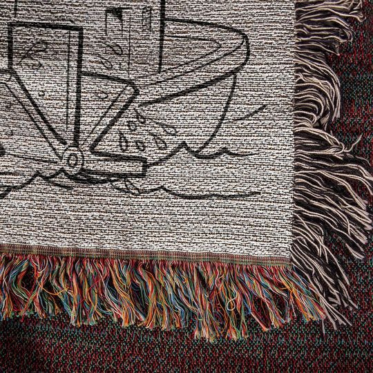 Steamboat Willie Heirloom Woven Blanket