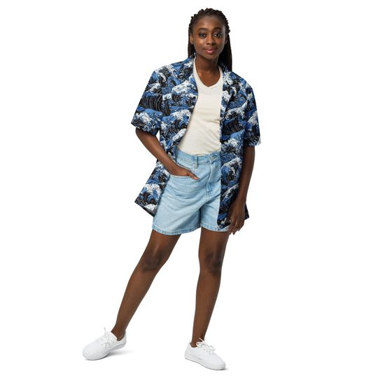 Carolina Panthers Lightweight Button-Up Shirt - Team Pride Collection