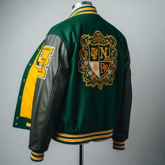 Personalized Varsity Jacket: Custom Chenille Letterman for Teams