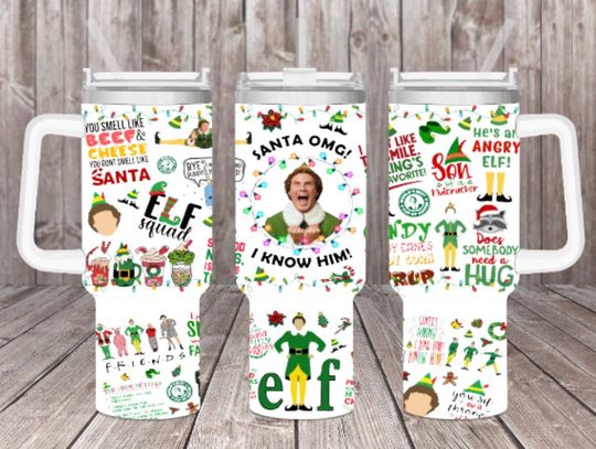 40oz Christmas Tumbler