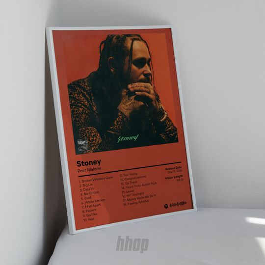 Post Malone - Stoney - Album Poster