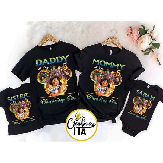 Personalized Encanto Birthday Party Shirt