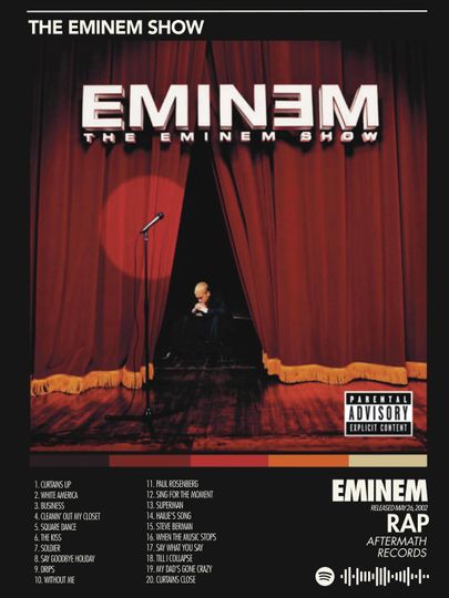 Eminem - The Eminem Show Album Poster