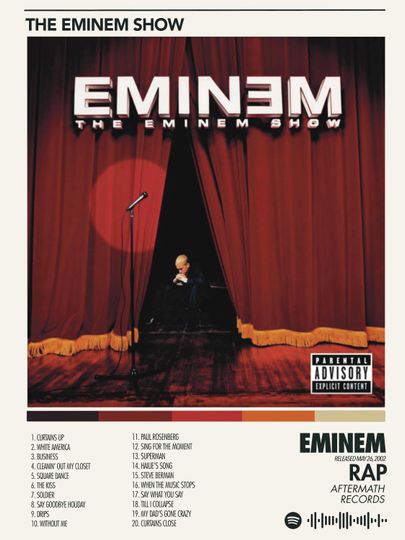 Eminem - The Eminem Show Album Poster