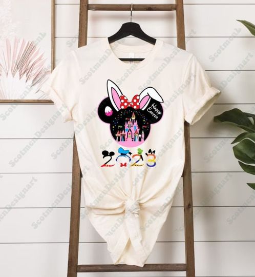 Disney Easter Shirt, Disney Bunny Easter shirt, Disney Easter matching shirts
