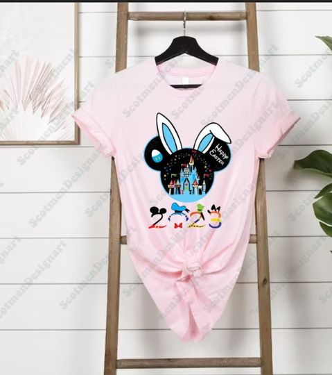 Disney Easter Shirt, Disney Bunny Easter shirt, Disney Easter matching shirts