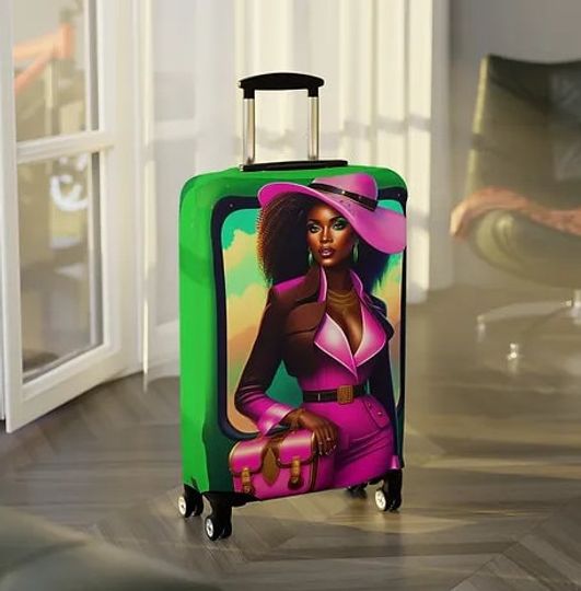 Black Sorority PG Luggage Cover