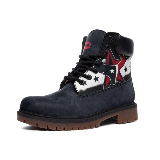 Houston Texans Leather Casual Boots