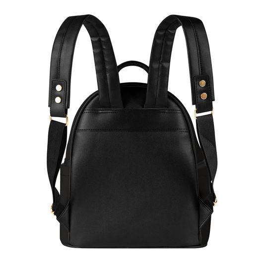 Gothic Skull PU Mini Backpack