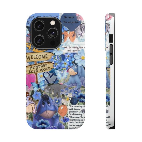 Eeyore Homage Collage Aesthetic iPhone Case