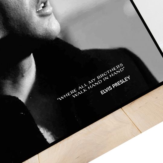 Elvis Presley A3 wall art poster |  IF I CAN DREAM