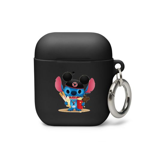 Cute Disneyland Stitch Cartoon Rubber Case for AirPods