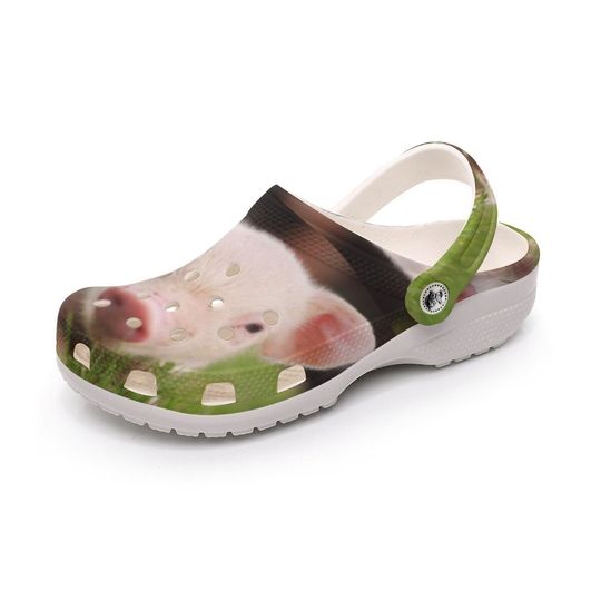 Pig Piggy Print Fun All Over Print Classic Clogs