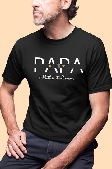 Personalized loving daddy t-shirt, Father's Day, daddy birthday