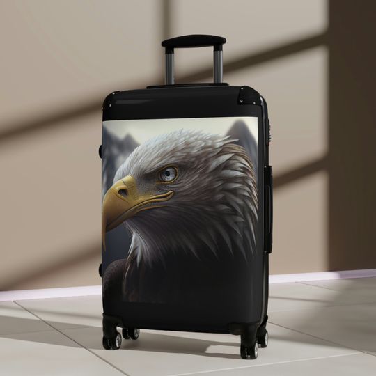 Bald Eagle Printed Luggage Covers