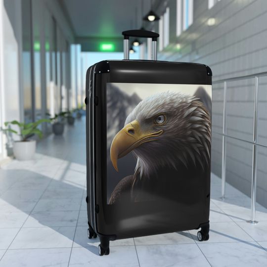 Bald Eagle Printed Luggage Covers
