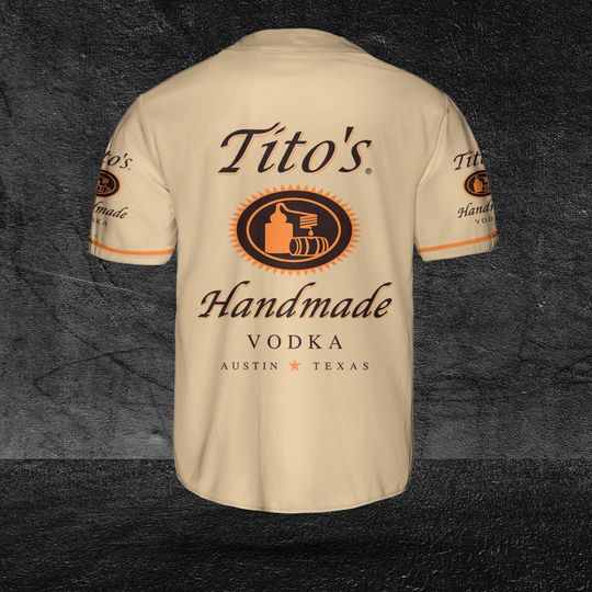Titos Vodka Baseball Jersey, Jersey Lover Beer Shirt