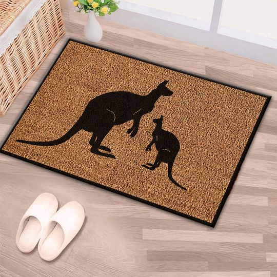 Modern Custom Doormat Rug for Entryway and Salon, Easy to Clean Non-Slip Rug