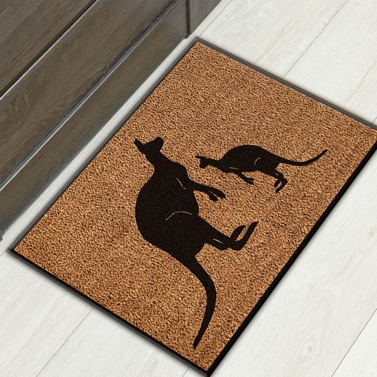 Modern Custom Doormat Rug for Entryway and Salon, Easy to Clean Non-Slip Rug