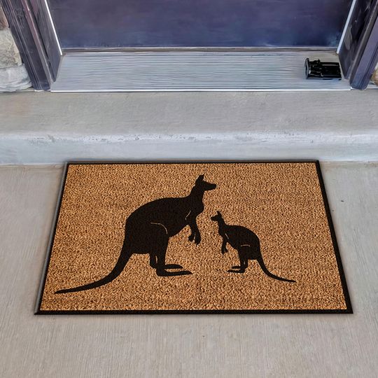 Modern Custom Doormat Rug for Entryway and Salon, Easy to Clean Non-Slip Rug