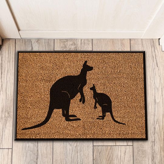 Modern Custom Doormat Rug for Entryway and Salon, Easy to Clean Non-Slip Rug
