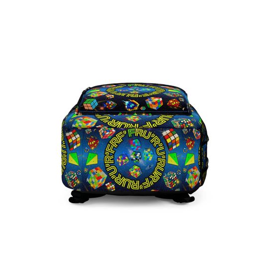 Speedcuber Backpack, Cube Solver Bag, Puzzle Lover Rucksack, Algorithm Carryall, Speed Cube Enthusiast Pack