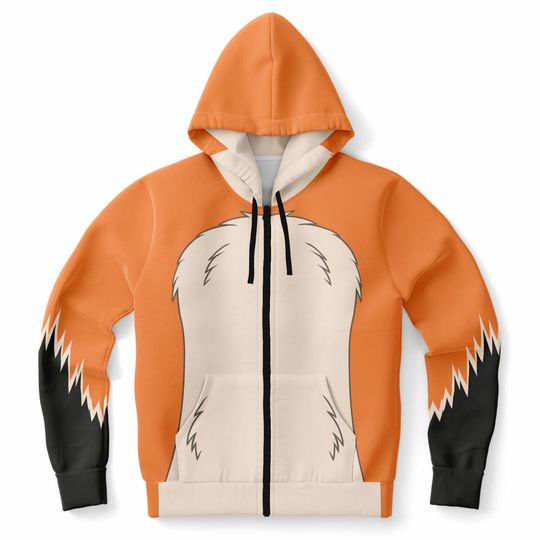 Fox Zip-Up Hoodie