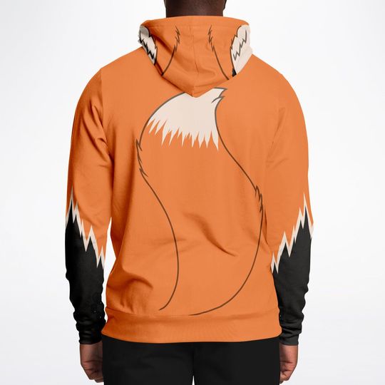 Orange Fox Hoodie