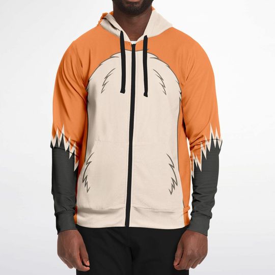 Fox Zip-Up Hoodie