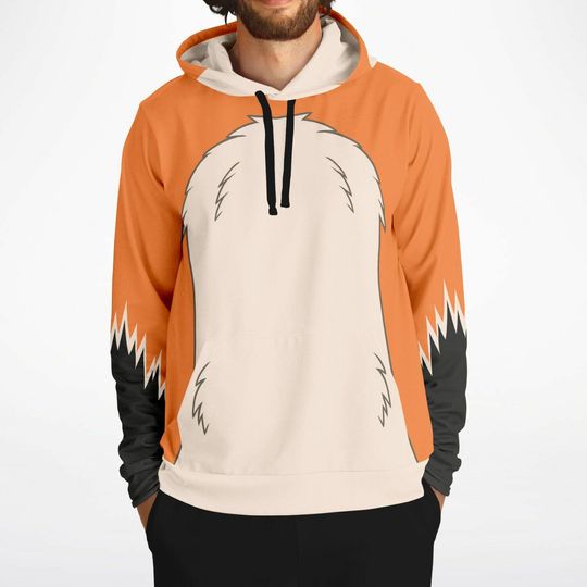 Orange Fox Hoodie