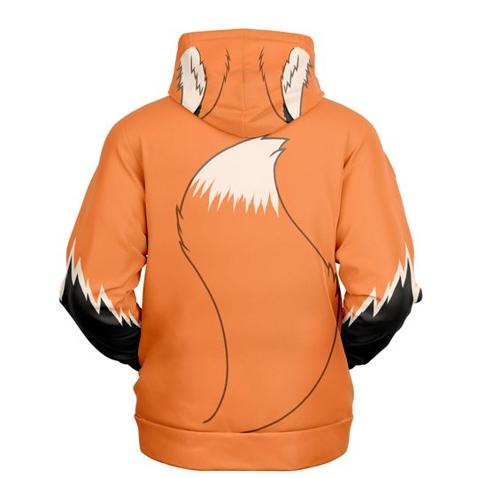Orange Fox Hoodie